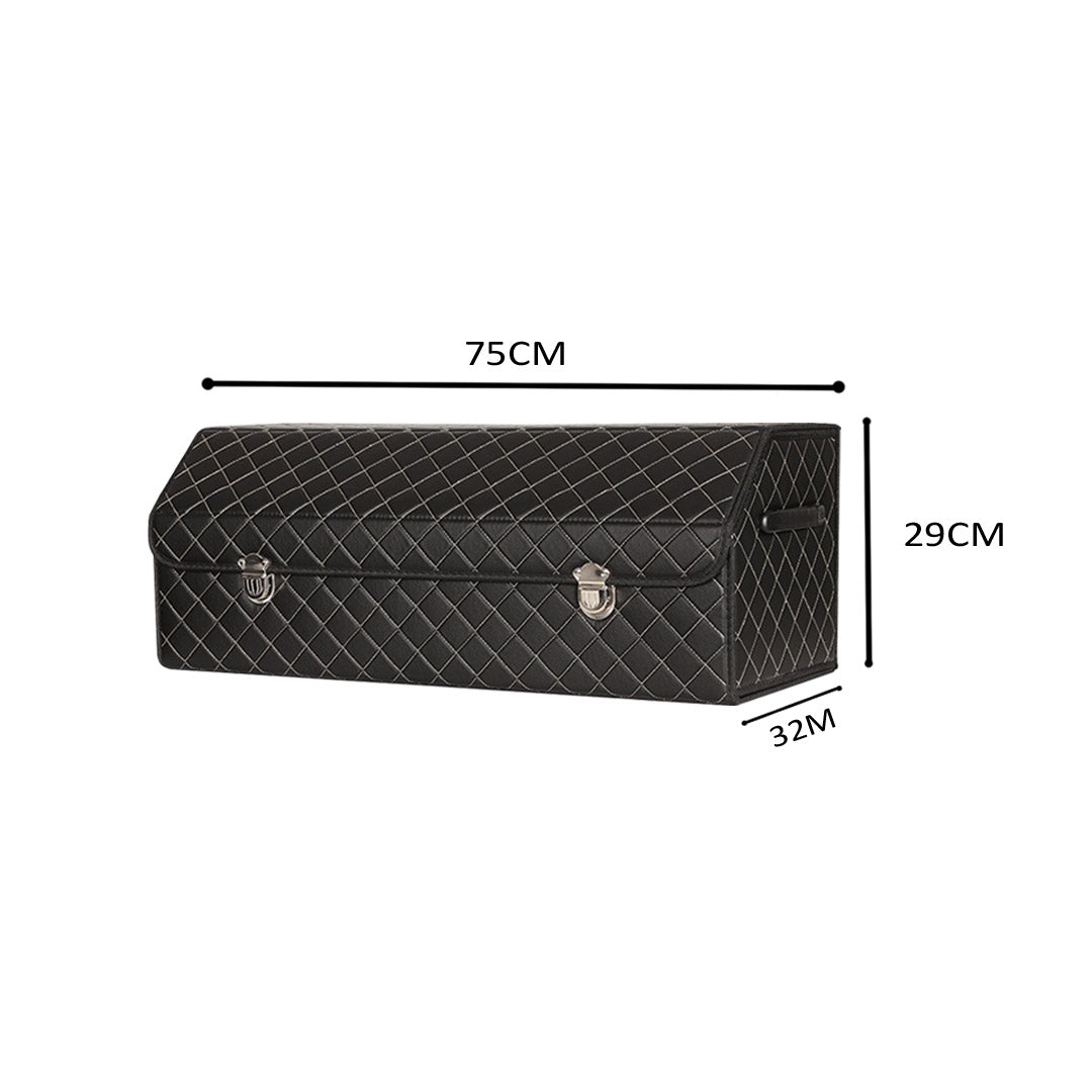 Car Boot Box Organiser With Lock