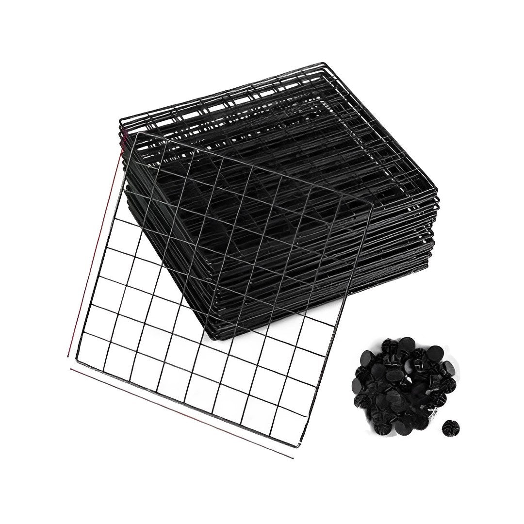 Black Portable Cube Storage Organiser