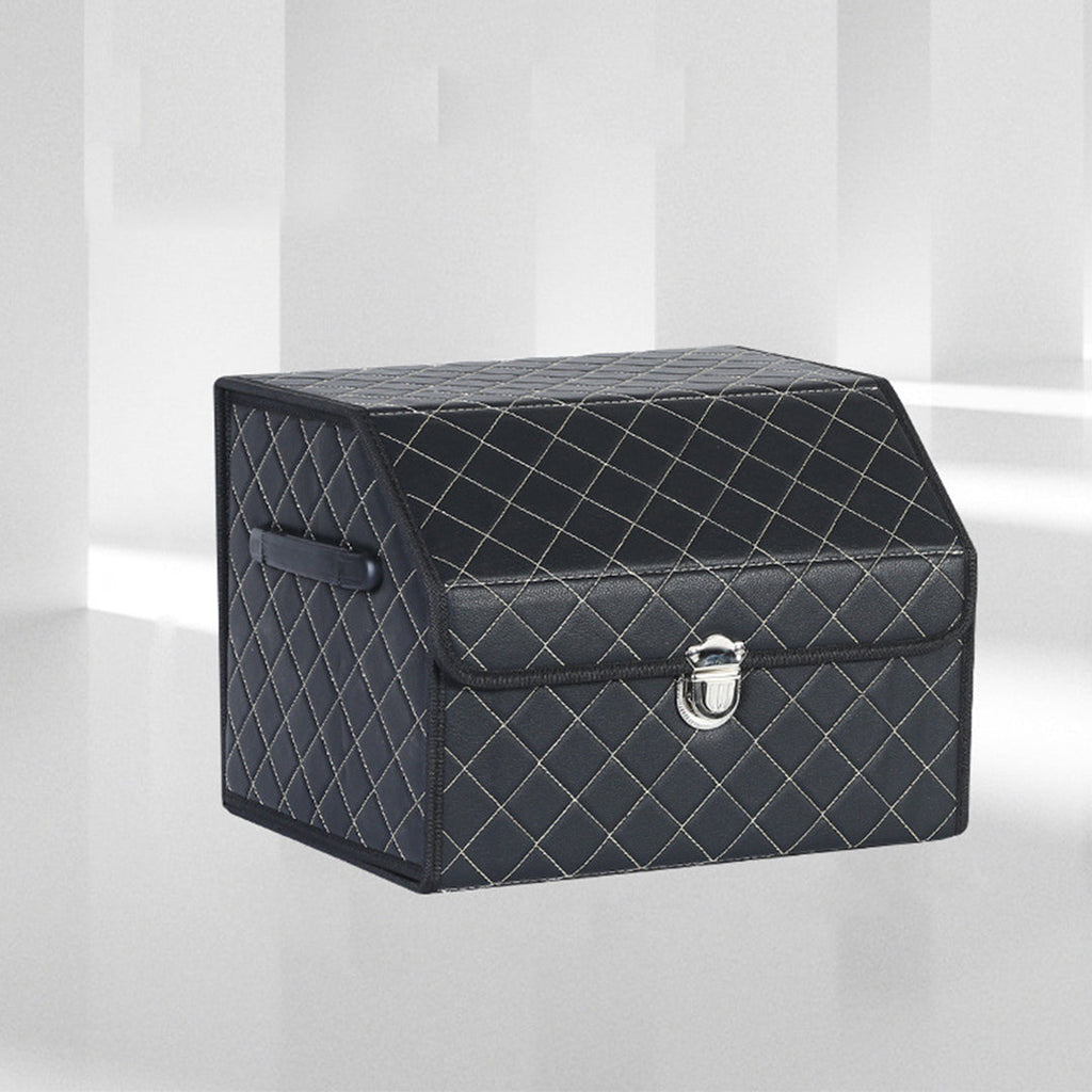 Car Boot Box Organiser With Lock