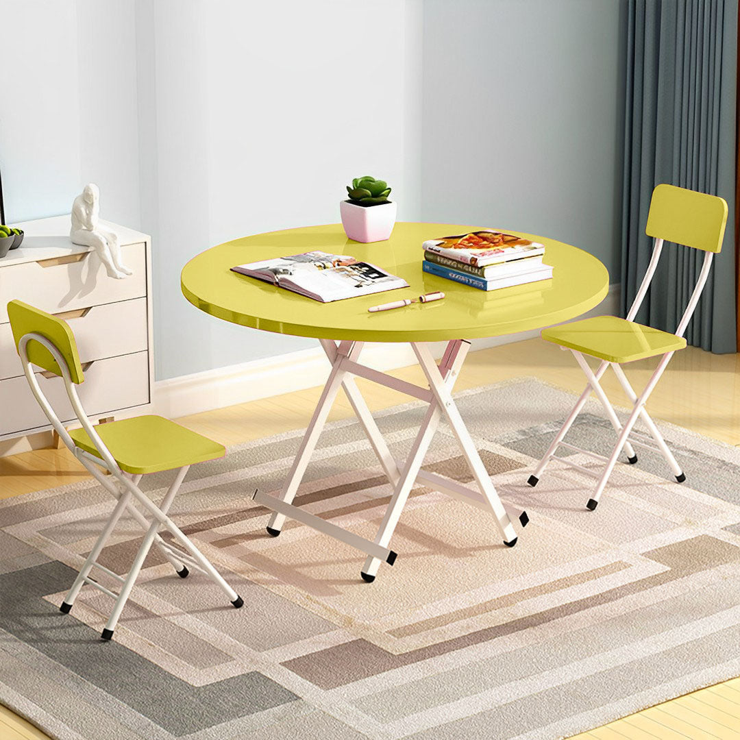 Portable Round Dining Table
