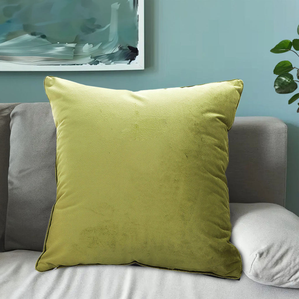 Green Foliage Pillow