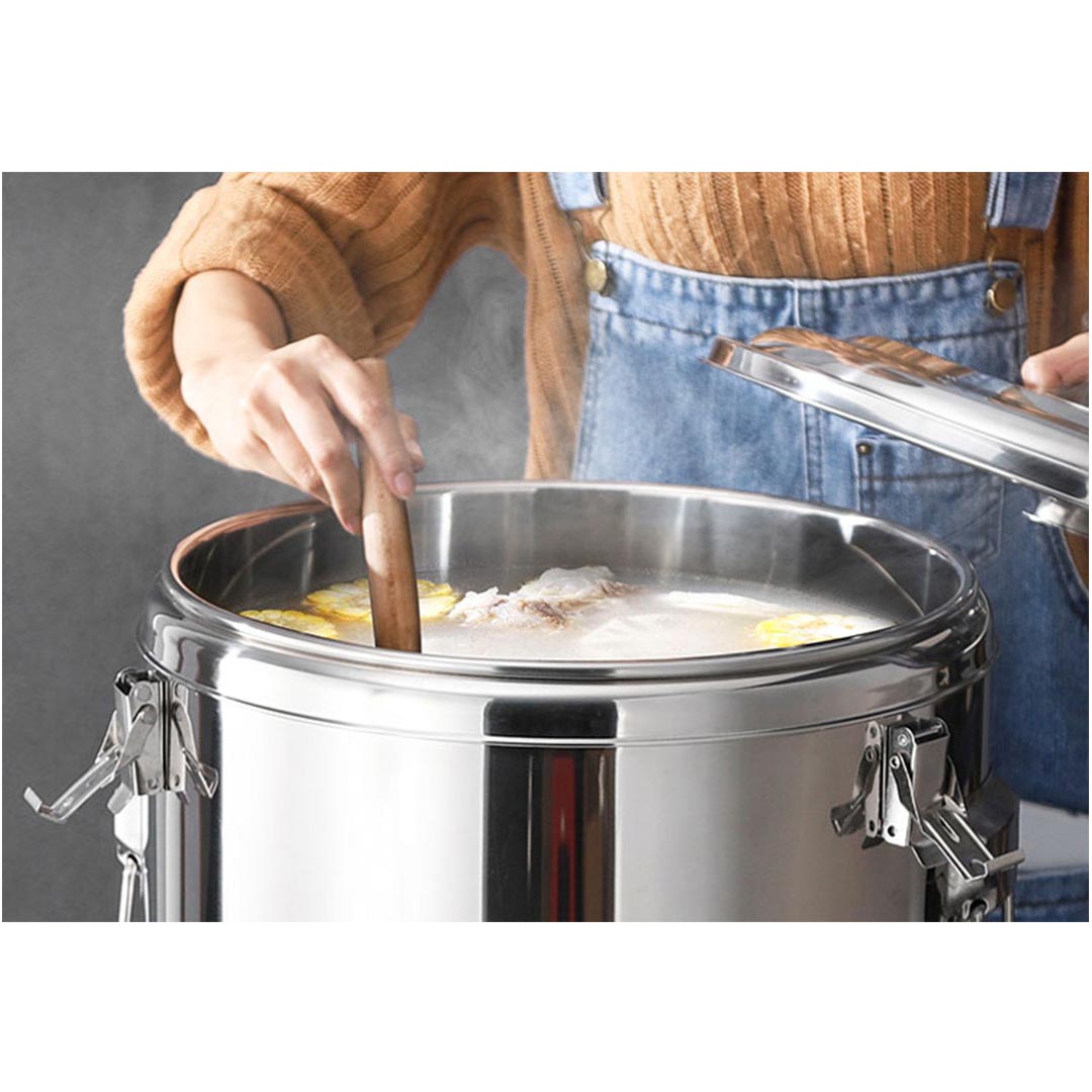 Stainless Steel Stock Pot Dispenser