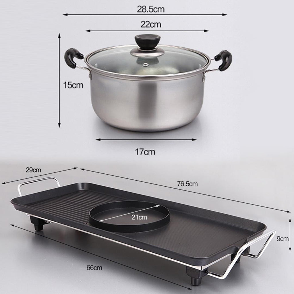 Electric Non-stick Grill 68cm