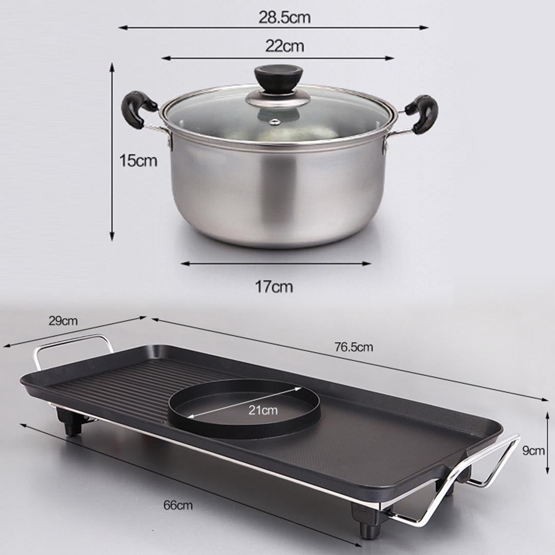 Electric Non-stick Grill 68cm