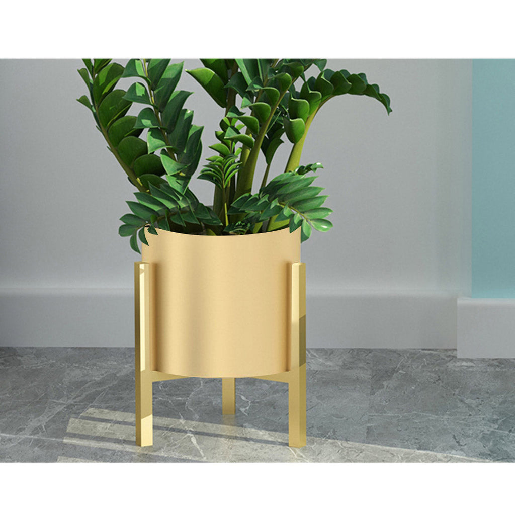 Gold Plant Stand
