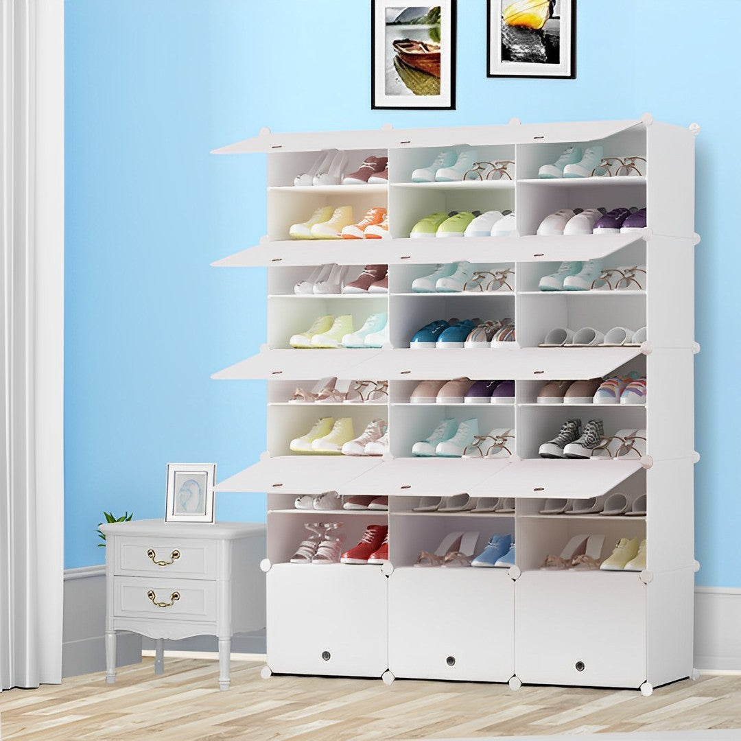 Ventilated Shoe Shelf - No More Mouldy Shoes!