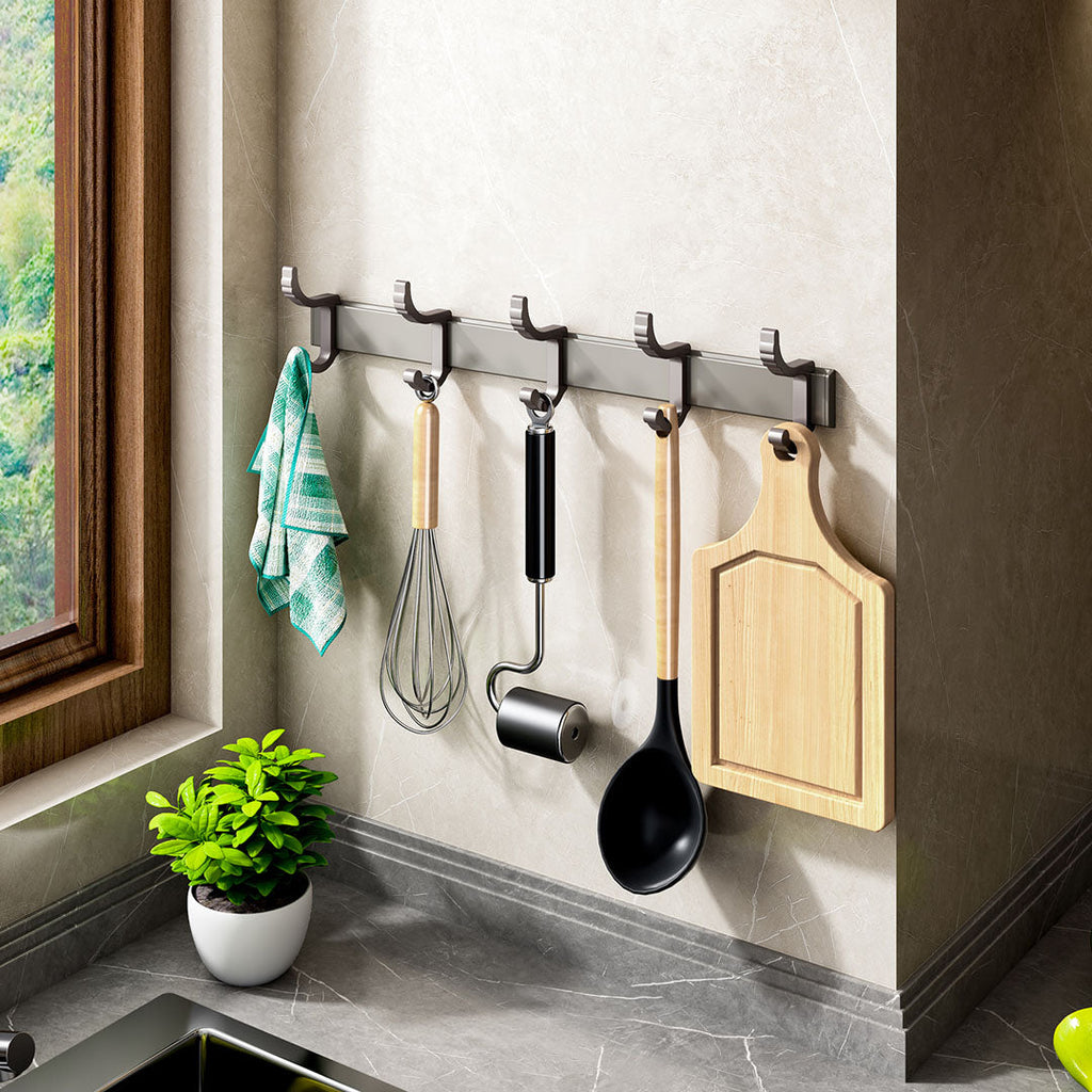 Wall-Mounted Hanger Rack