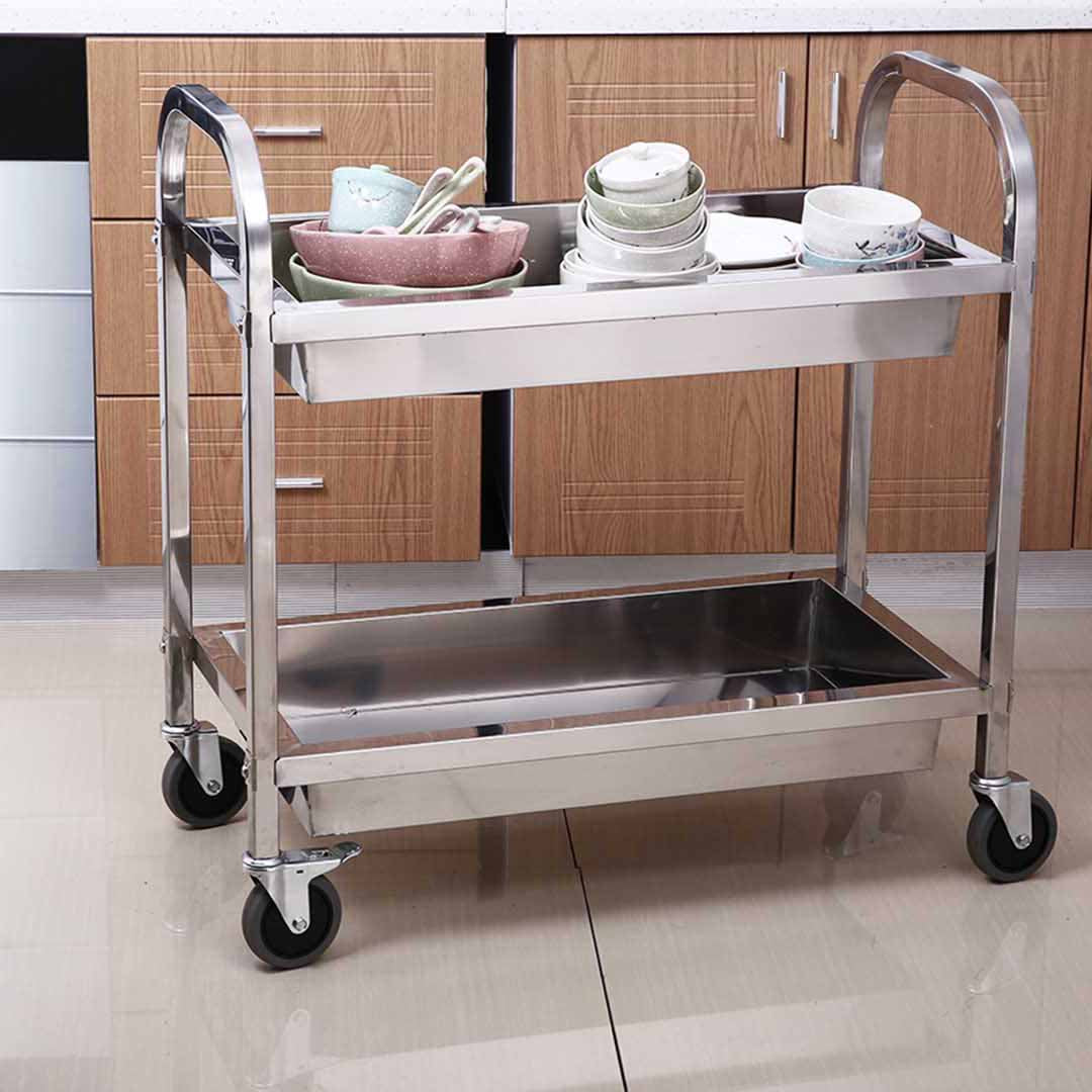 Stainless Steel Food Cart