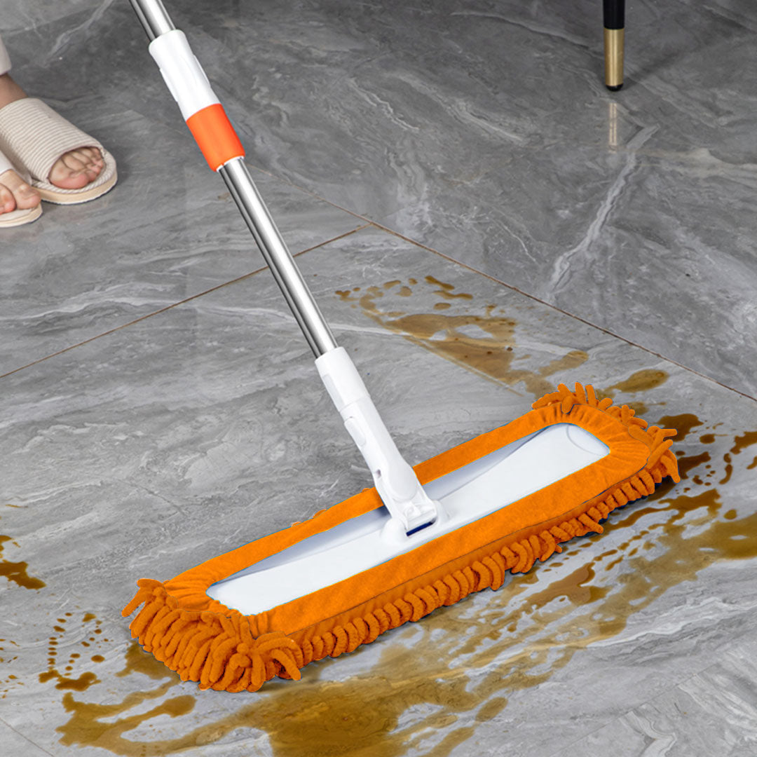 Orange Flat Mop Cloth Cover