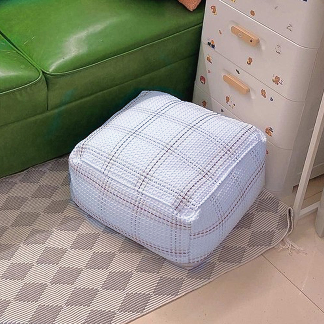 SOGA 40cm Pouf Soft Polyester Fiber Pillow with EPP Particle Insert Home Decor