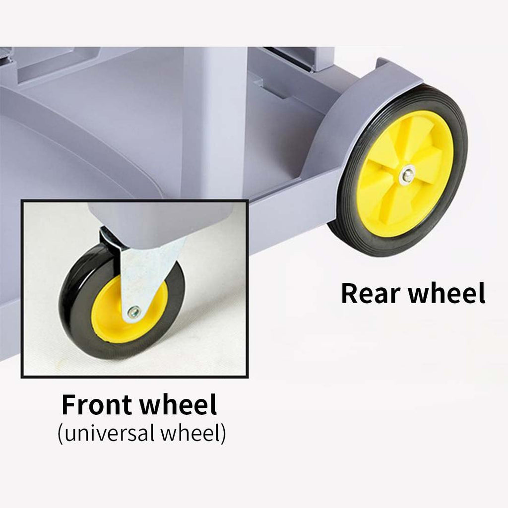 Cleaning Waste Cart Trolley
