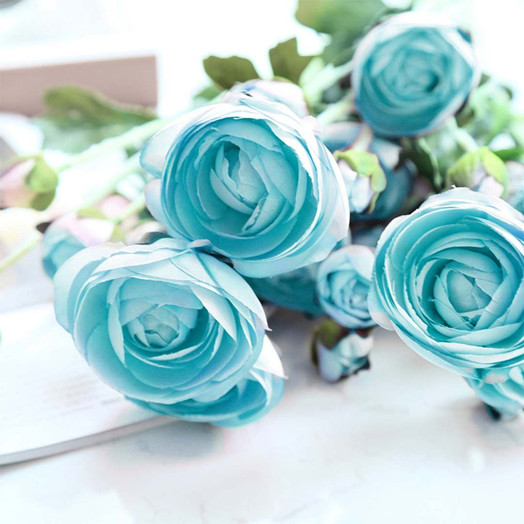 Artificial Rose Bouquet (12-Pieces)