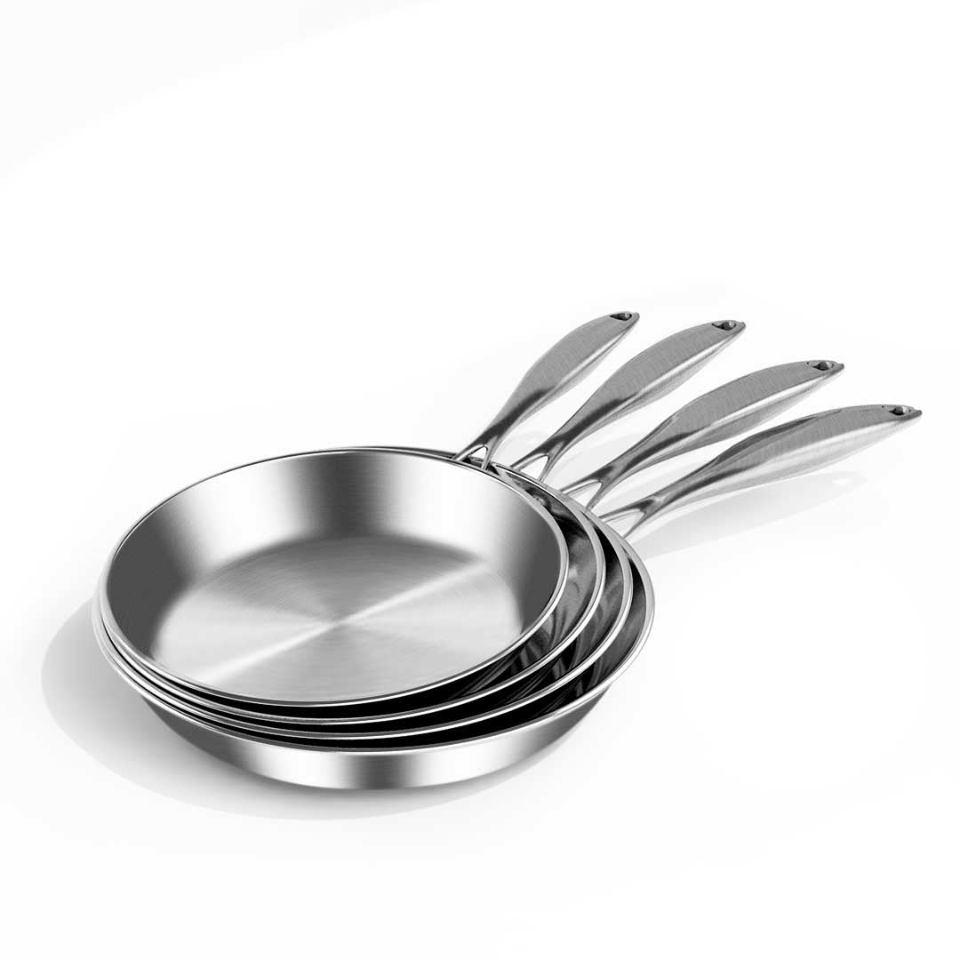 Stainless Steel Frying Pan