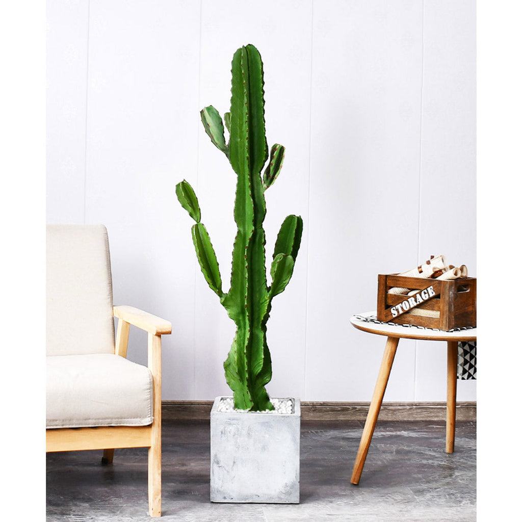Potted Artificial Cactus Plant