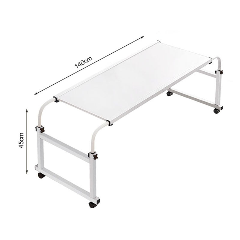 Movable White Bed Desk