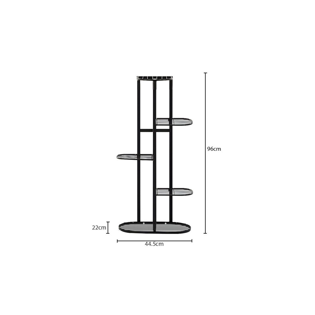 Black Metal Plant Rack