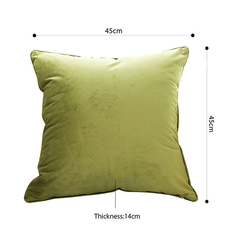 Green Foliage Pillow