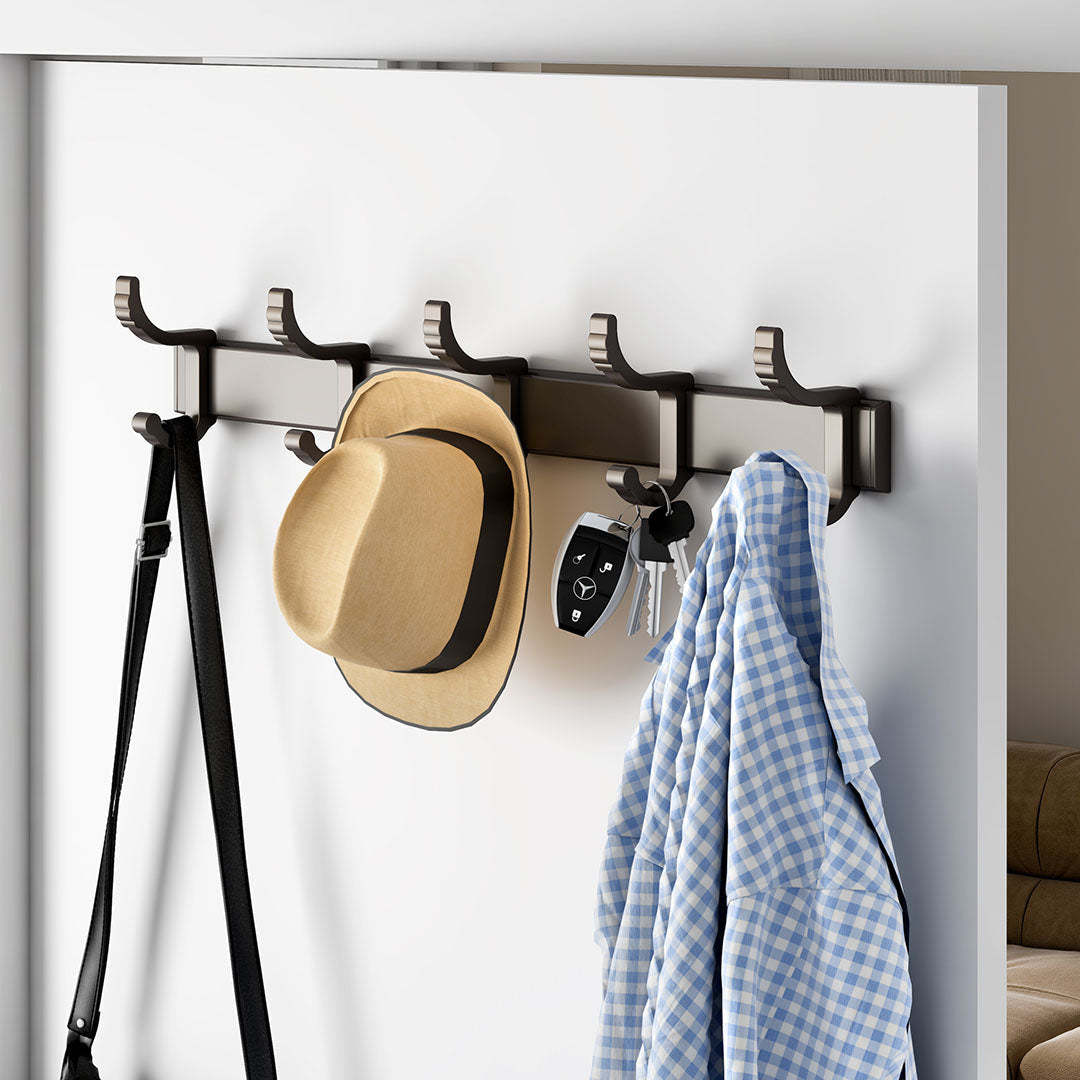 Wall-Mounted Hanger Rack
