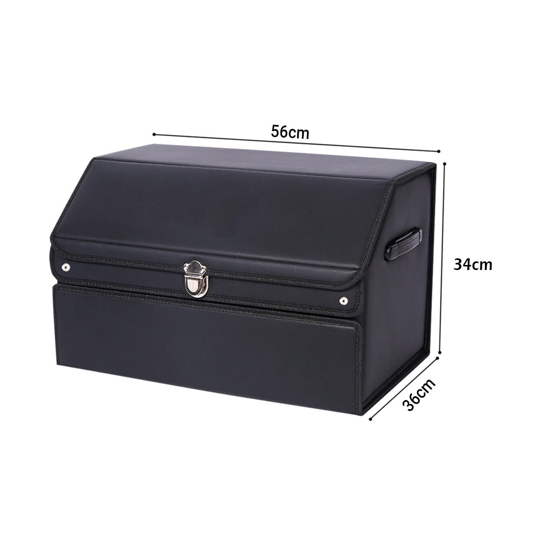 Leather Car Boot Collapsible Box