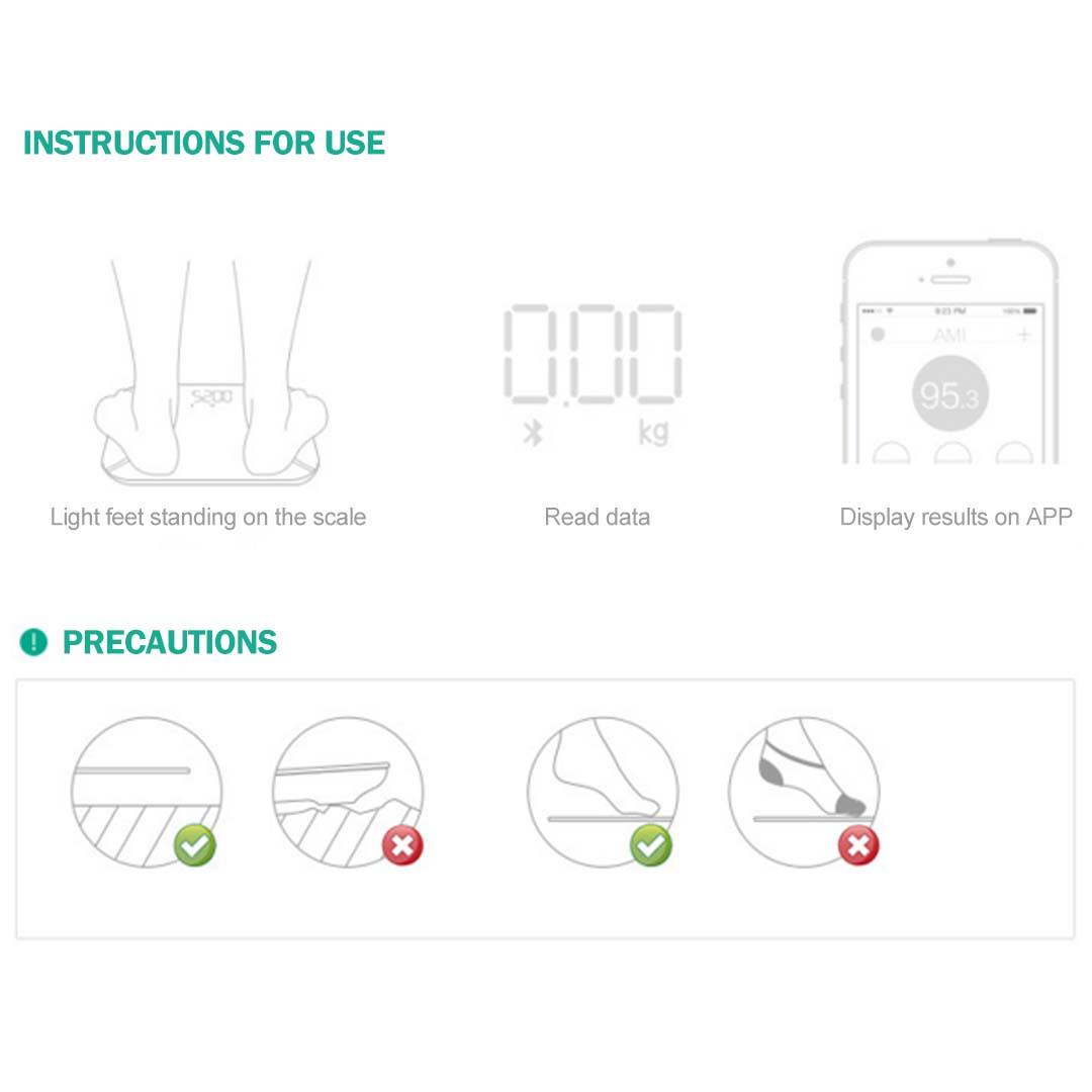 Bluetooth Body Fat Scale