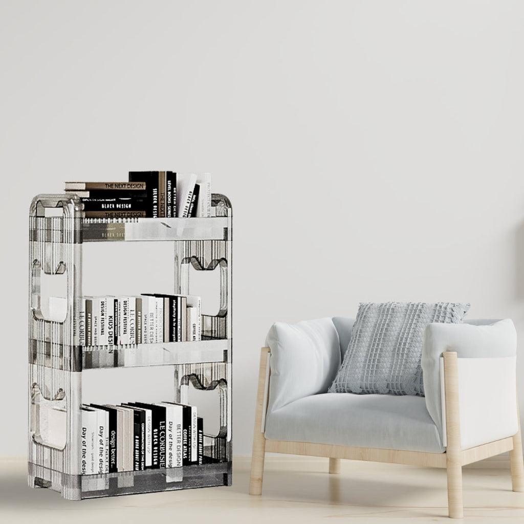 Transparent Trolley Rack