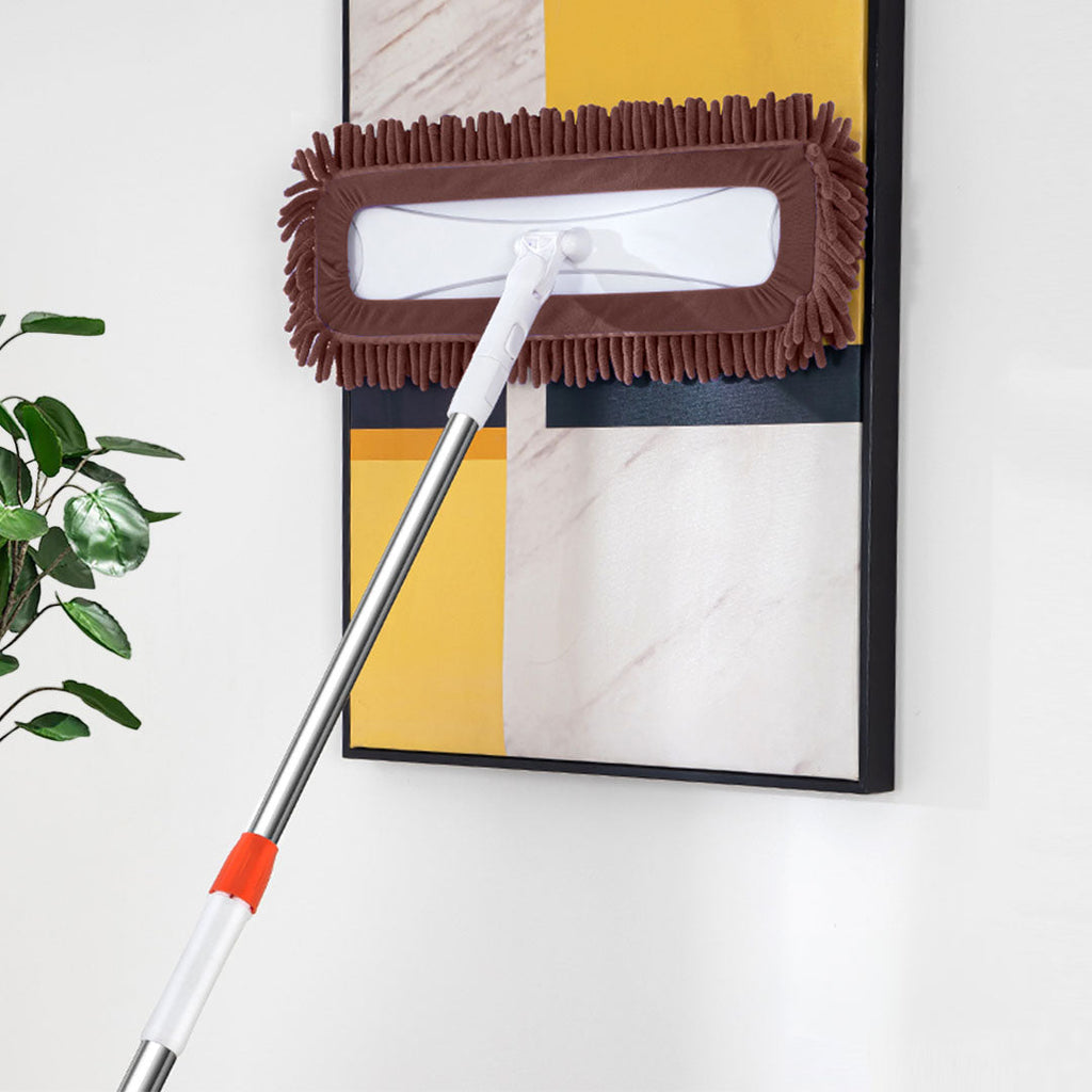 Coffee Microfiber Flat Mop (4 pcs)