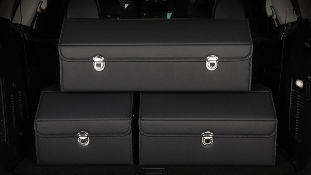 Car Boot Organiser Box With Lock