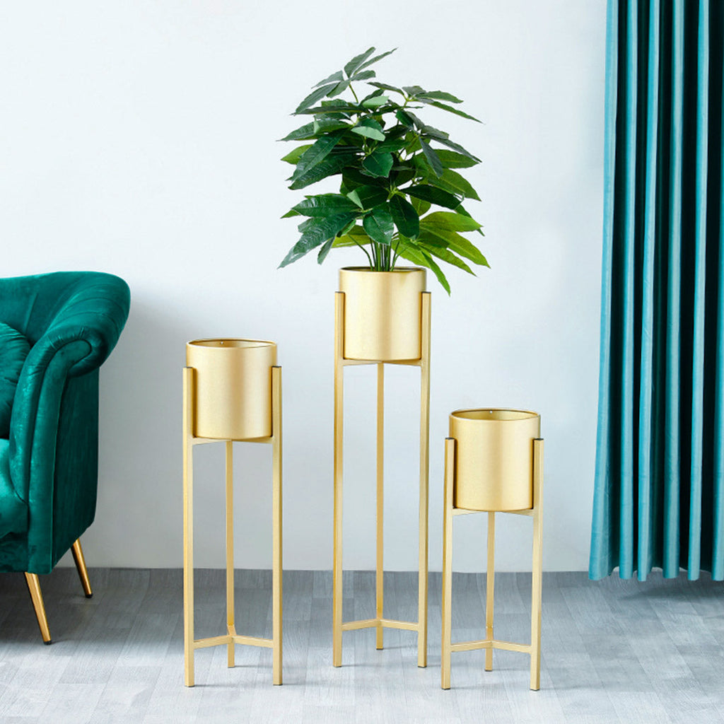 Gold Plant Stand