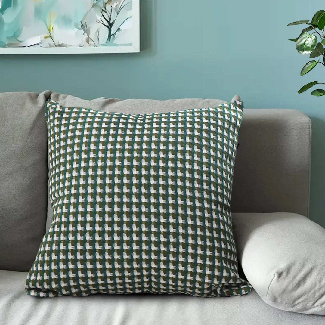 Green Foliage Pillow