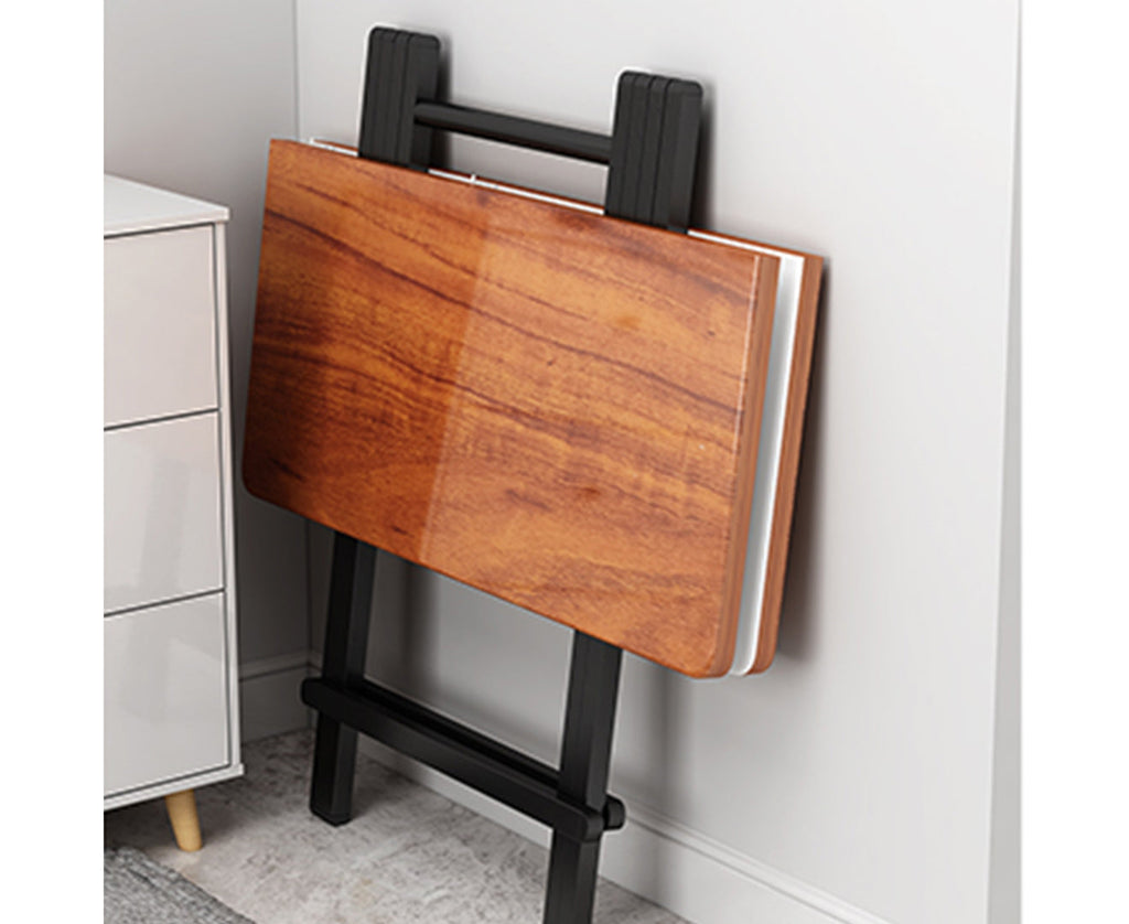 White Portable Square Table