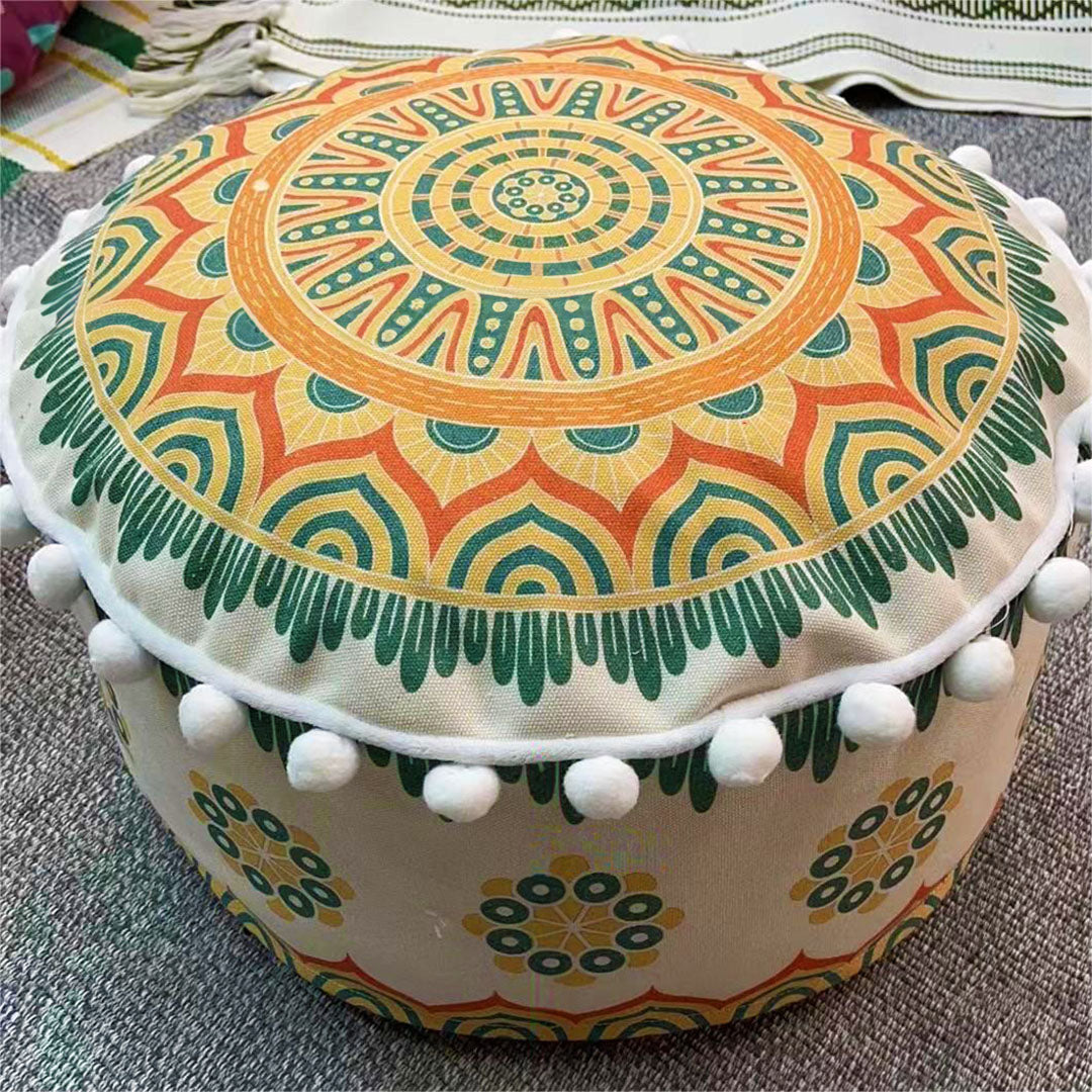 Cone Shape Pouffed Cushion