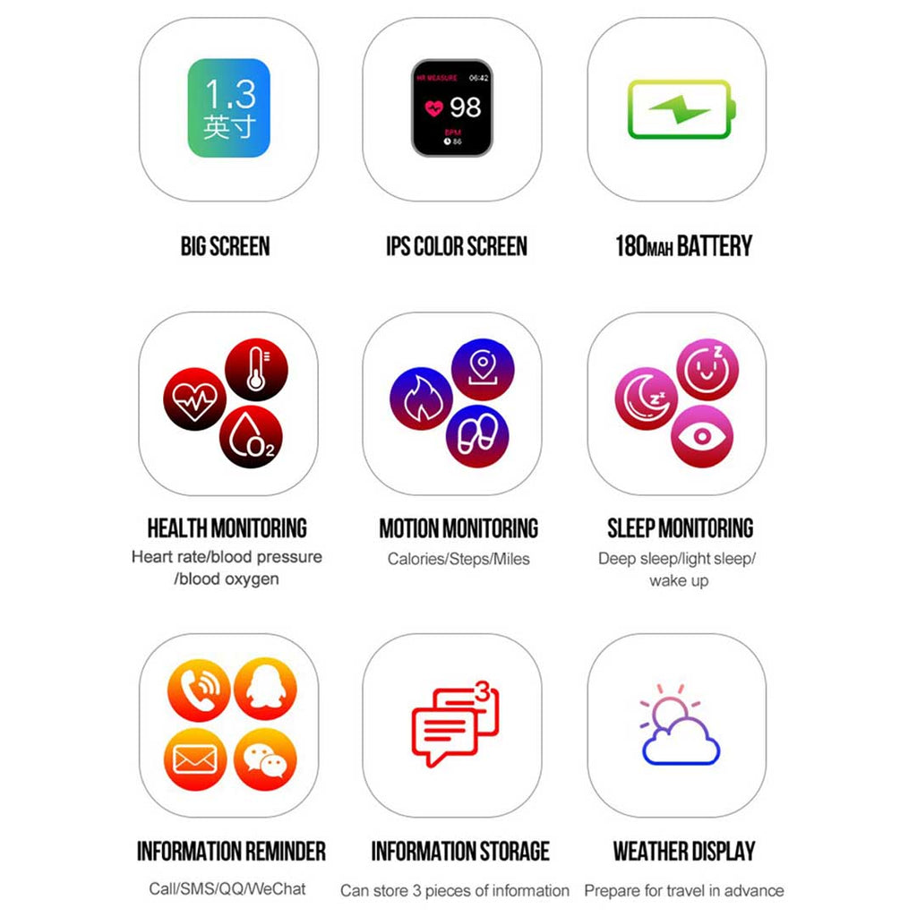 Fitness Smart Wrist Watch