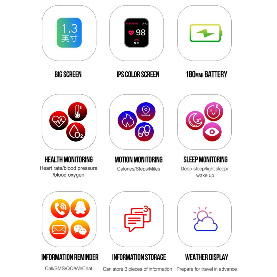 Fitness Smart Wrist Watch