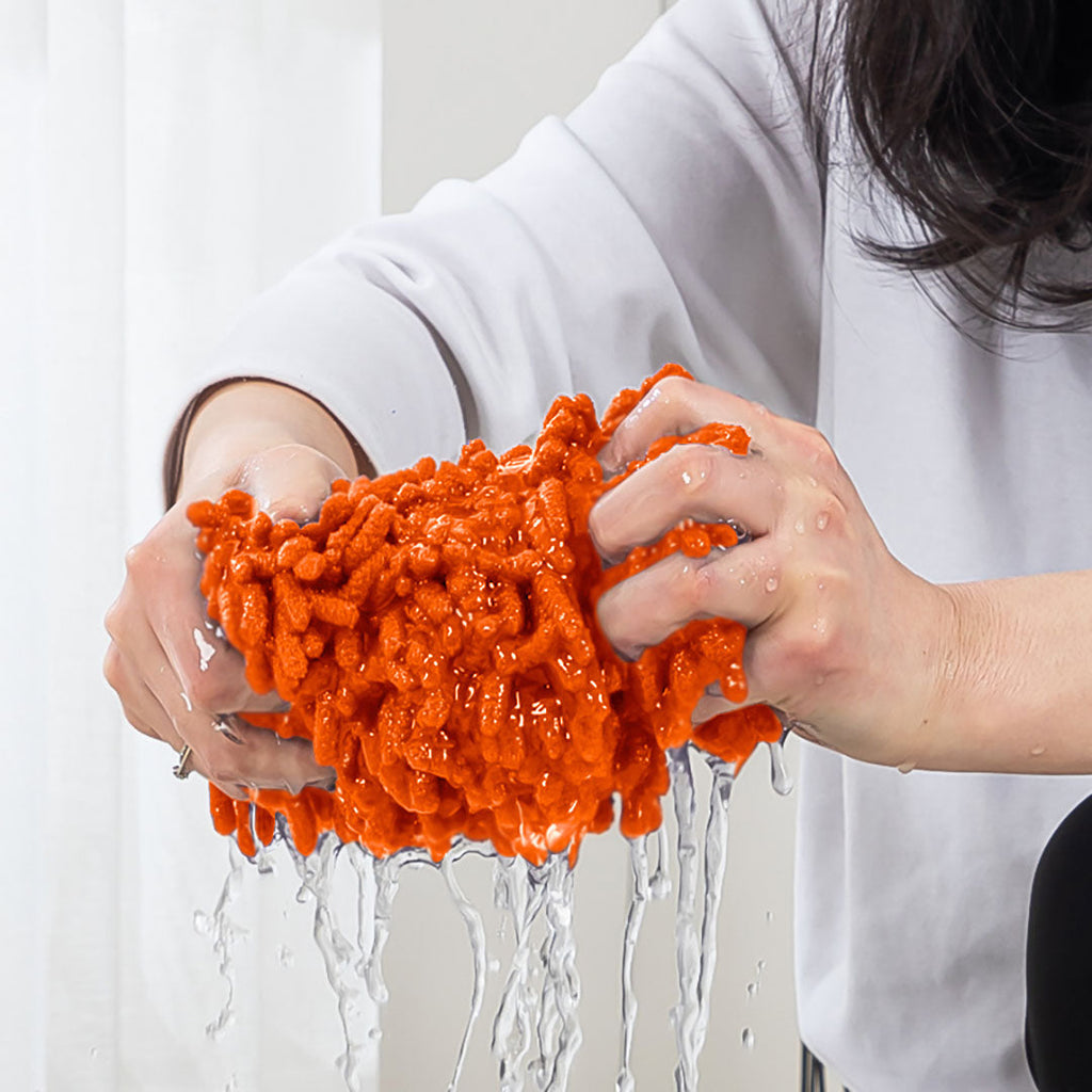 Orange Flat Mop Cloth Cover