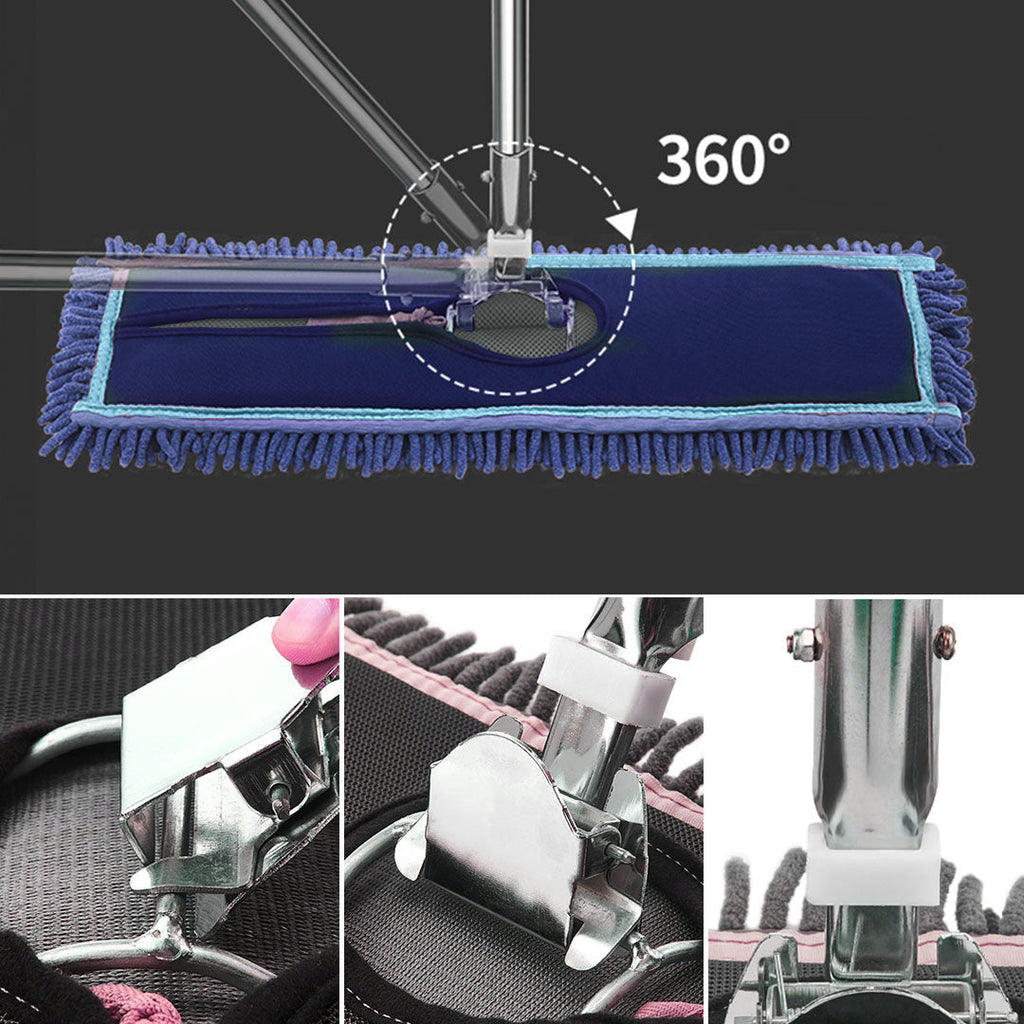 Microfiber Flat Mop (2 pcs Mop Cover)
