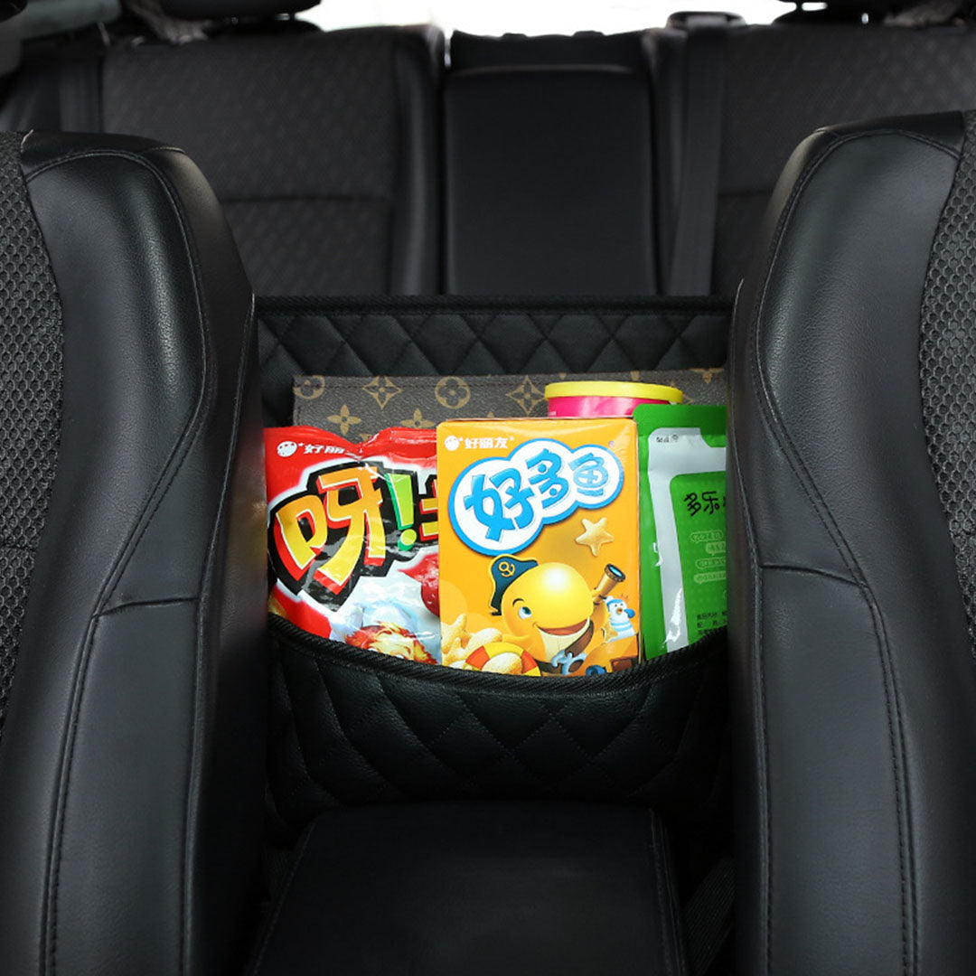 Leather Car Storage Bag