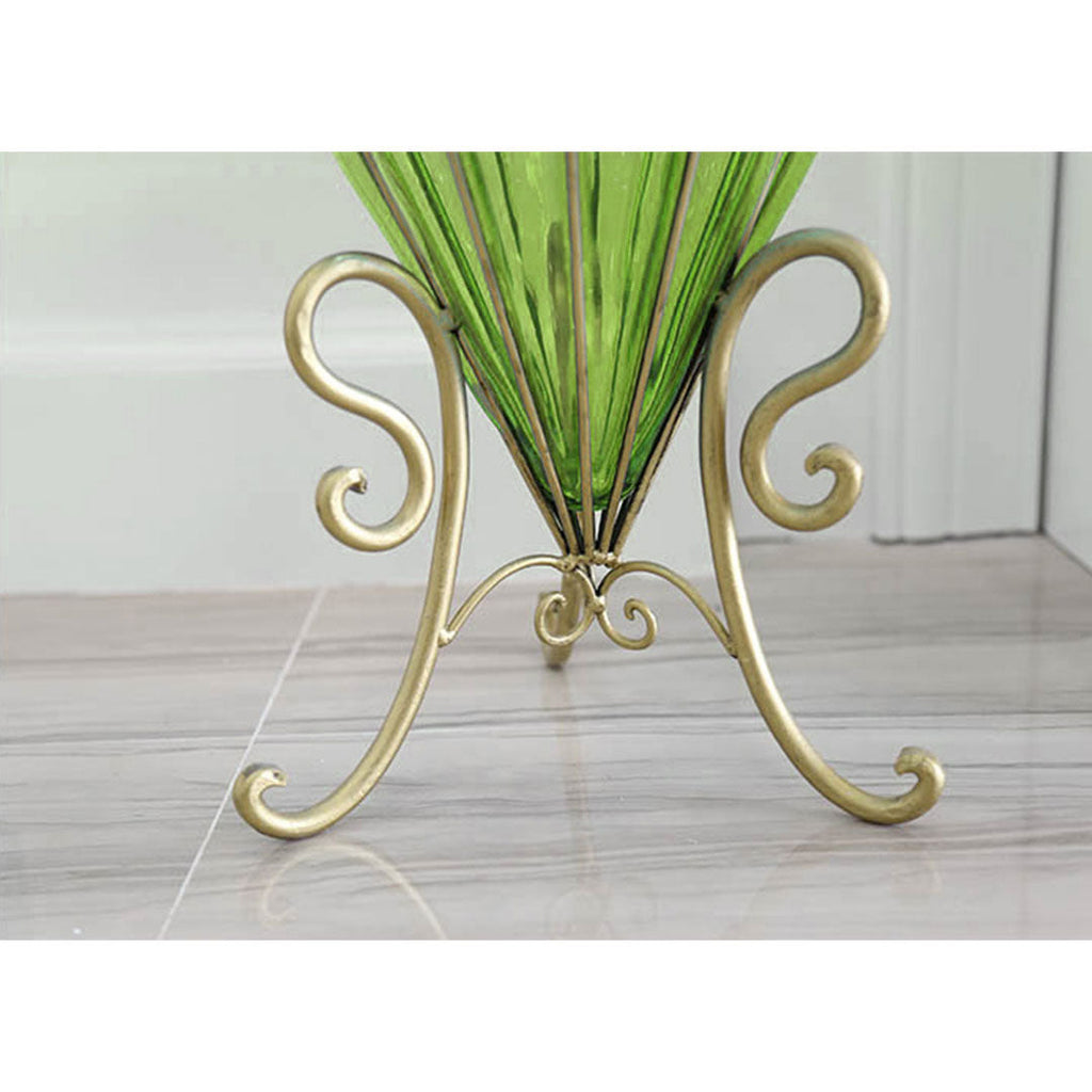 Glass Vase With Artificial Flower