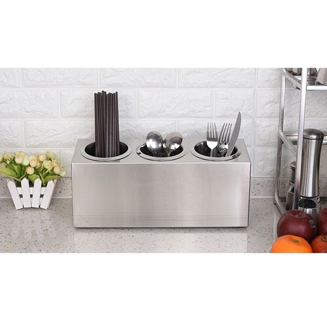 Stainless Steel Utensils Organiser