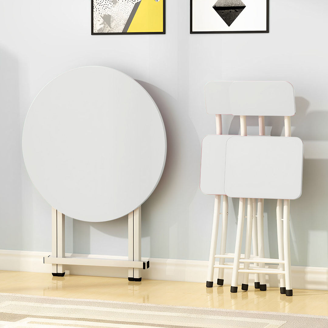 Portable Round Dining Table
