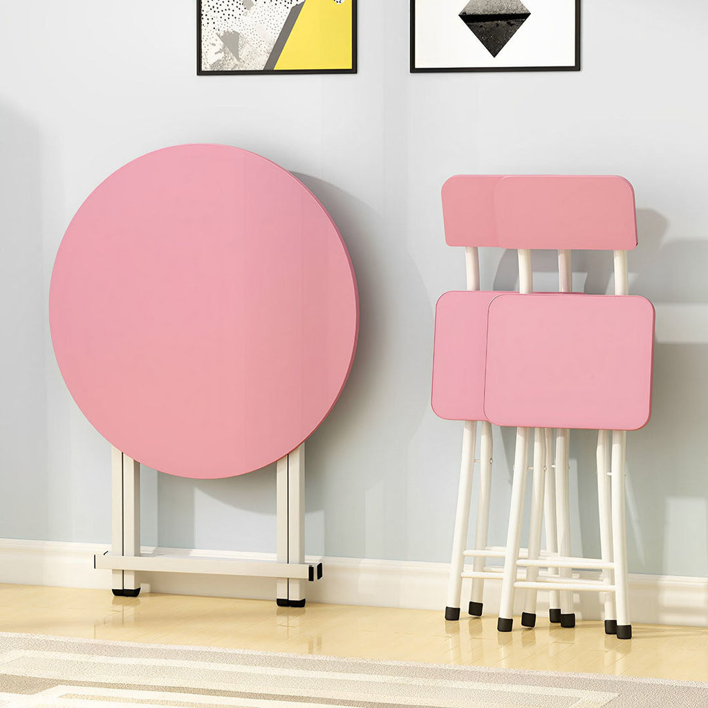 Portable Round Dining Table