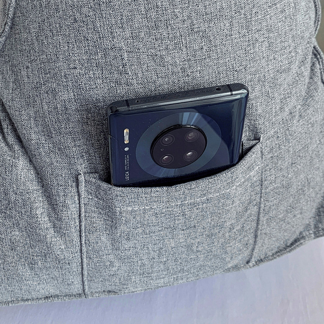 Triangular Pillow Headboard