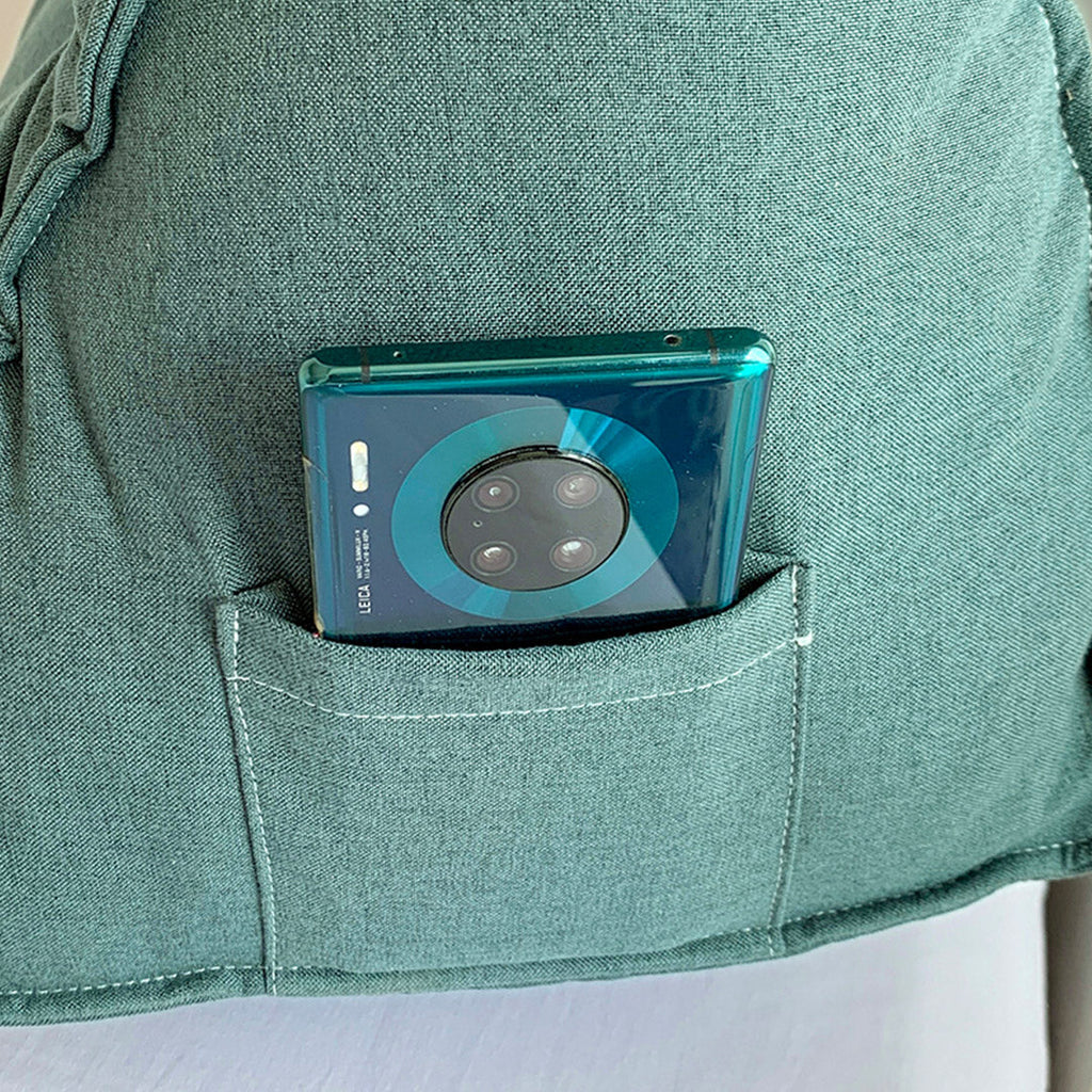 Triangular Pillow Headboard