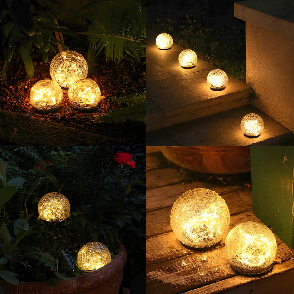 Solar Globe Garden Light