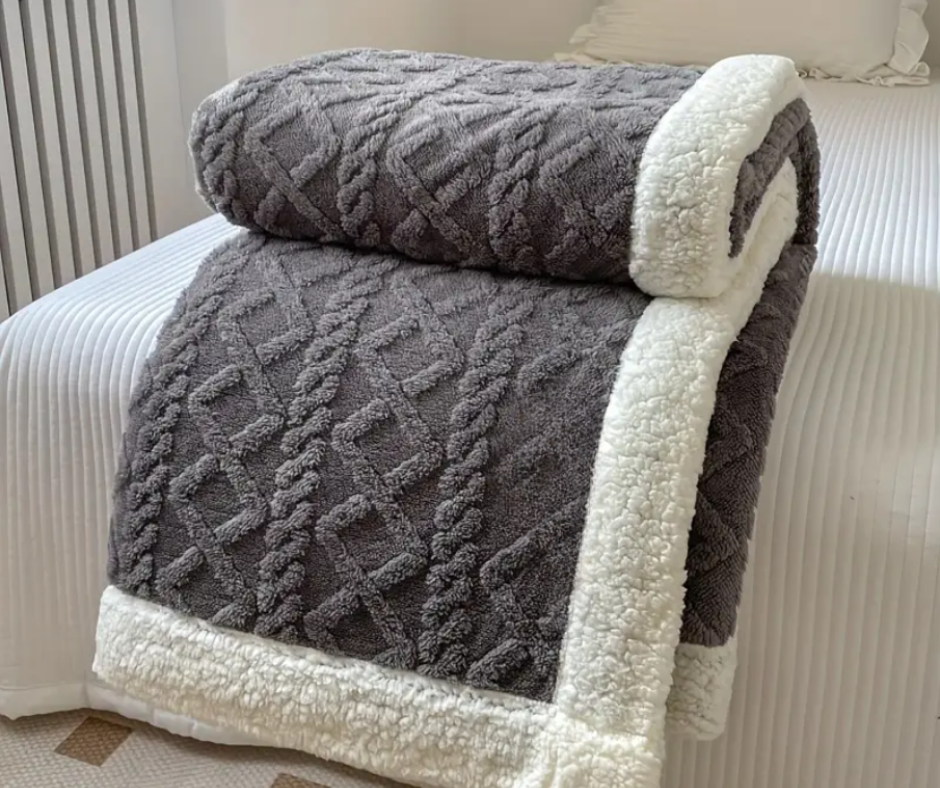 Reversible Throw Blanket