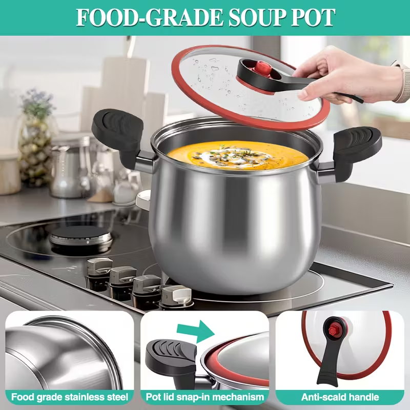 Stainless Steel Micro Pressure Cooker