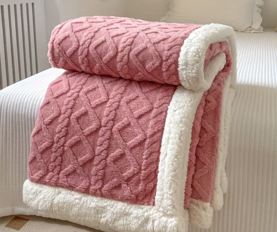 Reversible Throw Blanket
