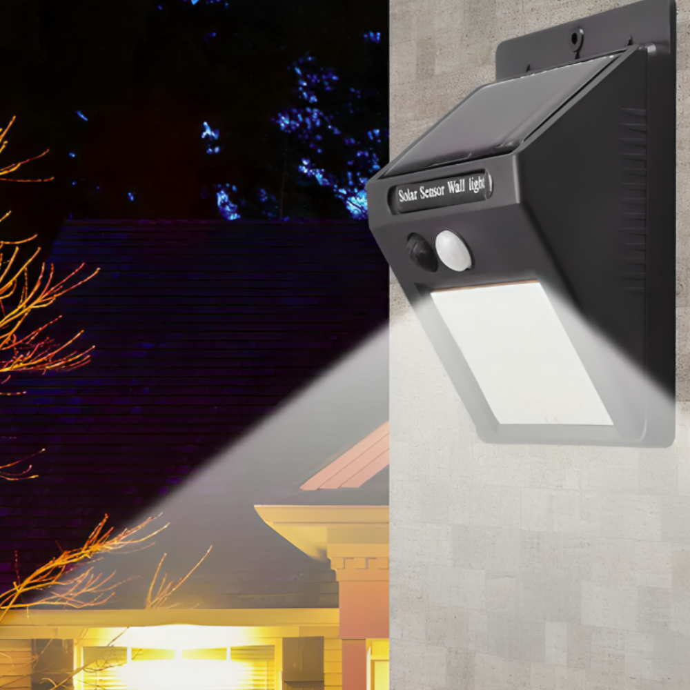 Solar Motion Sensor Lights (4-Pack)