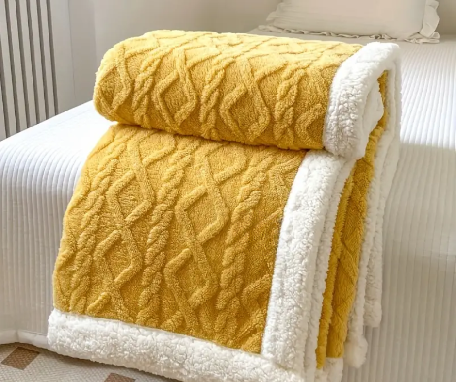 Reversible Throw Blanket