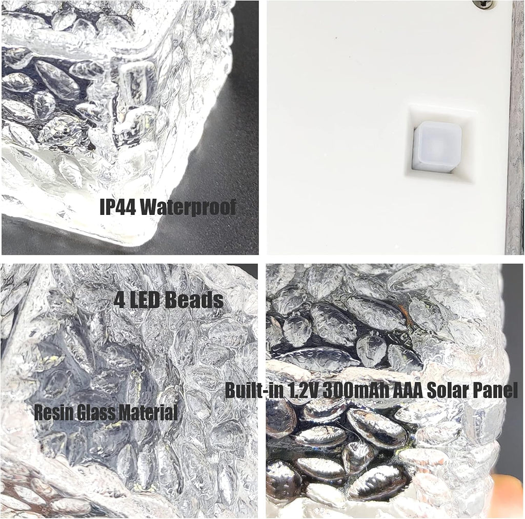 Solar LED Brick Light (4pk)