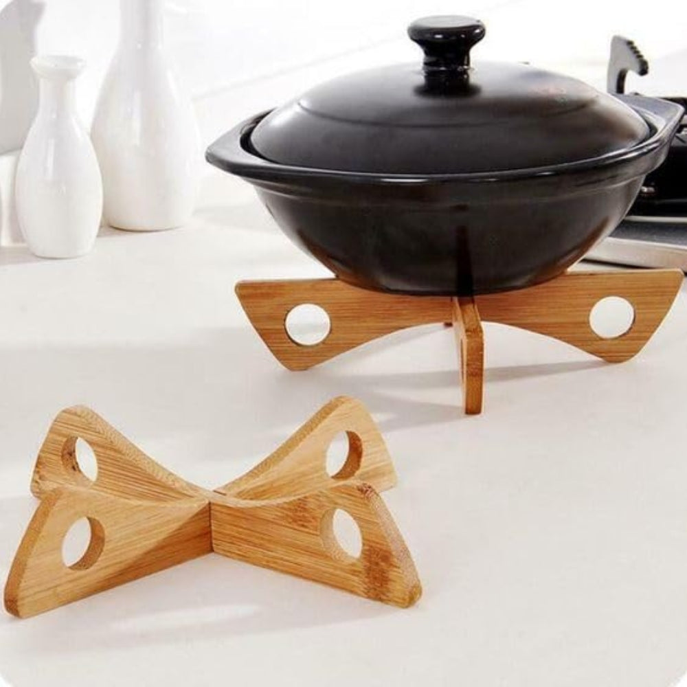 Bamboo Pot Stand